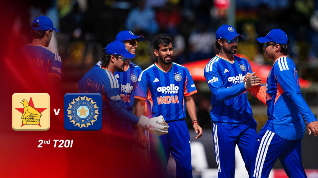 ZIM vs IND 2nd T20I